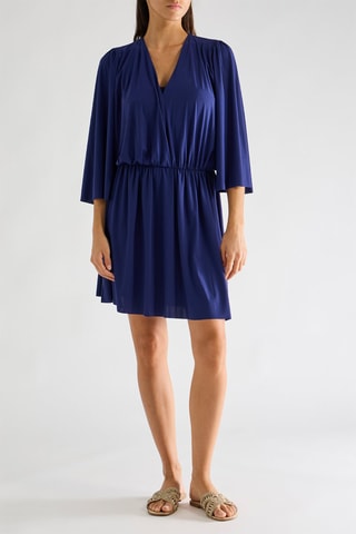 Vestido evasé Sioni - Tinta