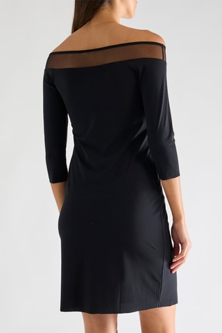 Vestido recto Rosia - Negro