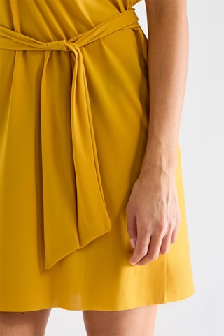 Vestido de playa Nalia - Ocre