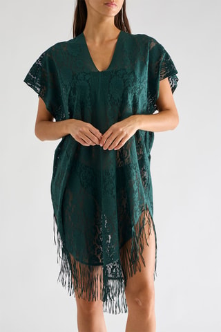 Vestido de playa de encaje Jesse - Bambú