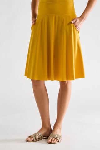 Falda evasé Joely - Ocre