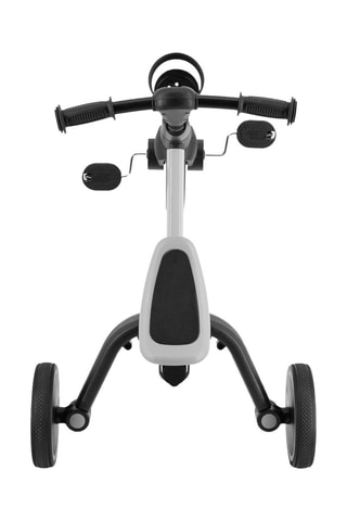 3-in-1 Meegroeiende Driewieler Filo - Lichtgrijs en Zwart - Vanaf 18 maanden - T/m 25 kg