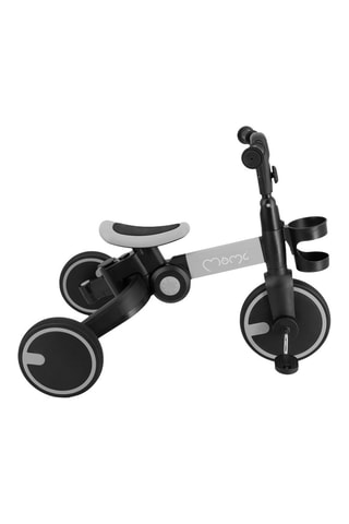 3-in-1 Meegroeiende Driewieler Filo - Lichtgrijs en Zwart - Vanaf 18 maanden - T/m 25 kg
