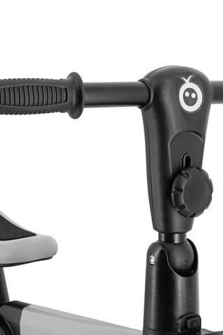 3-in-1 Meegroeiende Driewieler Filo - Lichtgrijs en Zwart - Vanaf 18 maanden - T/m 25 kg