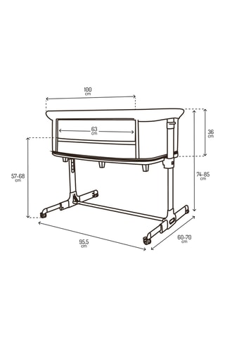 Aanschuifwieg - Vanaf de geboorte - T/m 9 kg