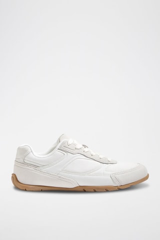 Sneakers in pelle - Bianco