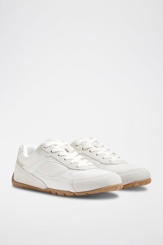 Sneakers in pelle - Bianco
