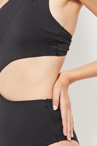 Asymmetrische Trikini - Zwart