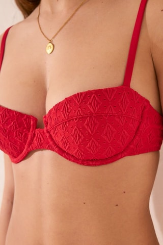 Reggiseno bikini - Rosso
