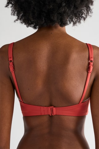 Reggiseno bikini - Rosso mattone