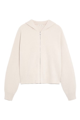 Vest met Capuchon - Beige