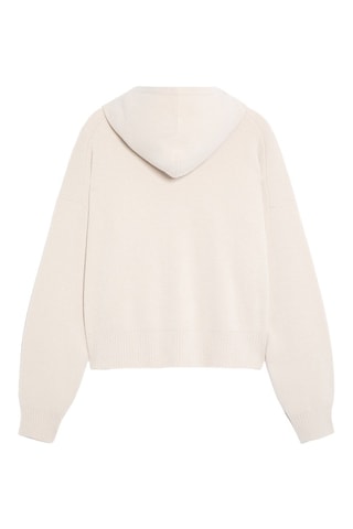 Vest met Capuchon - Beige
