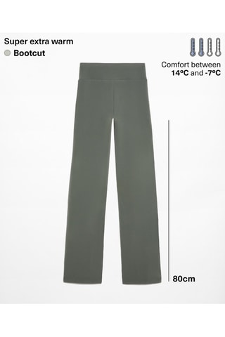 Pantaloni bootcut - Kaki