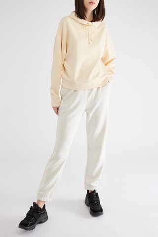 Pantaloni regular. - Bianco