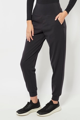 Pantaloni a vita alta - Nero