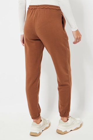 Pantaloni sportivi regular - Marrone