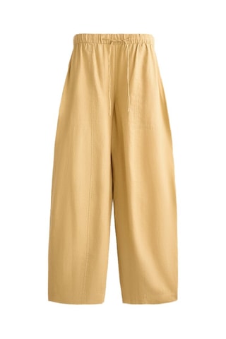 Pantaloni in lino - Beige