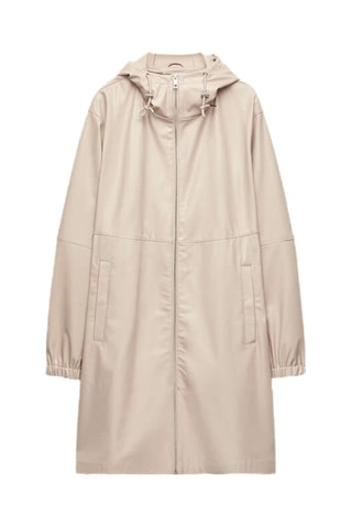 Parka con cappuccio - Beige