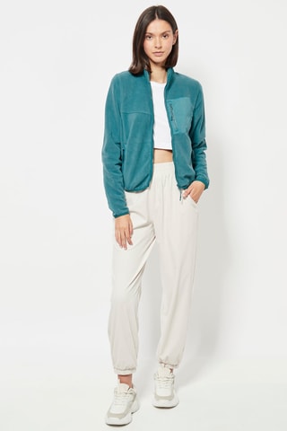 Giacca in pile - Verde