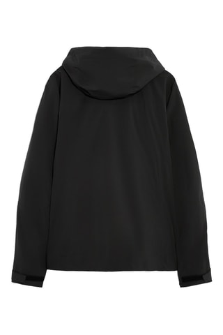 Impermeabile con cappuccio - Nero