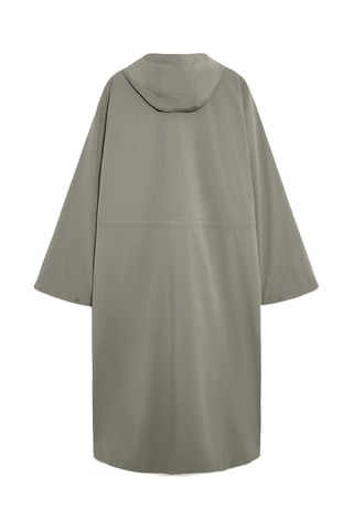 Impermeabile con cappuccio - Kaki