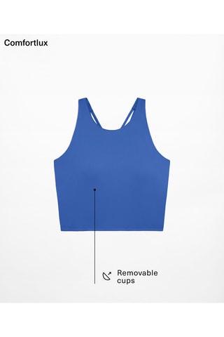 Top push-up - Blu