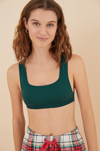 Top - Verde scuro 