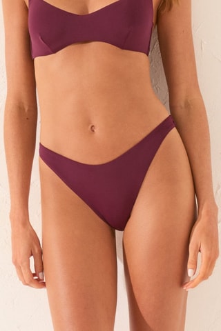 Slip bikini - Bordeaux