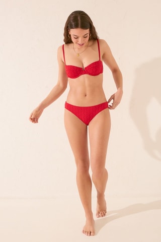 Slip bikini - Rosso