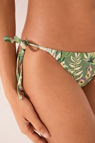 Slip bikini - Verde oliva