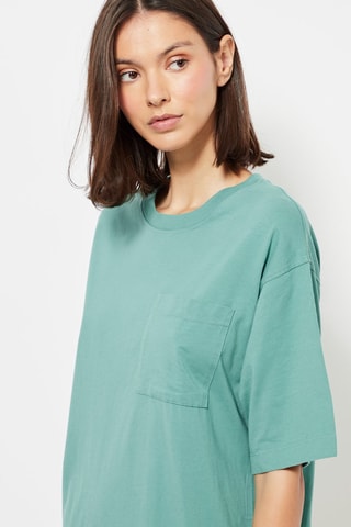 Abito t-shirt - Verde acqua