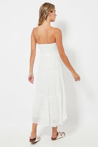 Abito bustier - Bianco