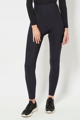 Leggings a vita alta - Nero
