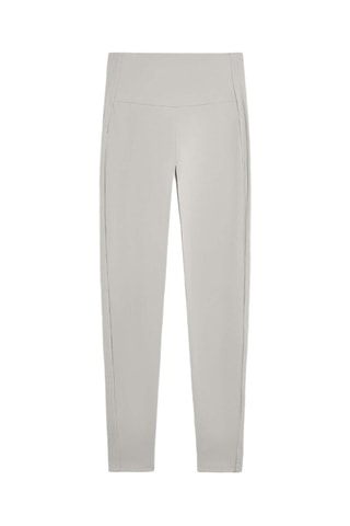 Leggings a vita alta - Grigio chiaro