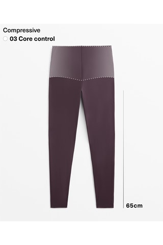 Leggings - Marrone scuro
