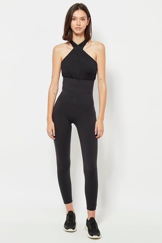 Leggings sostegno lombare - Nero