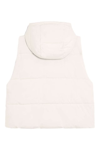 Doudoune sans manches - Blanc