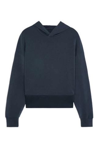 Felpa con cappuccio - Blu scuro
