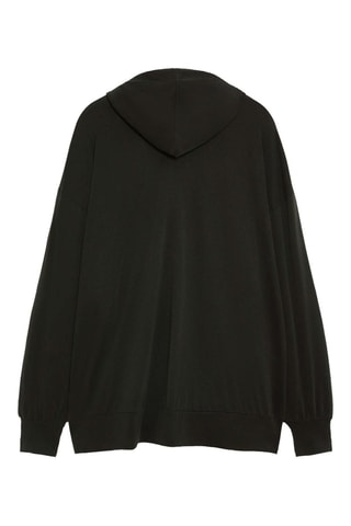 Sweater met Capuchon - Zwart