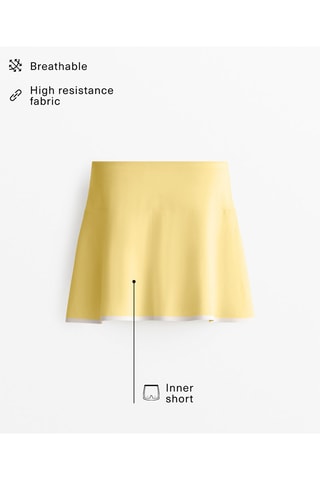 Gonna shorts - Giallo