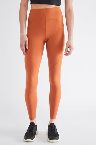 Leggings a vita alta - Arancione