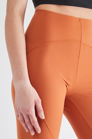 Leggings a vita alta - Arancione