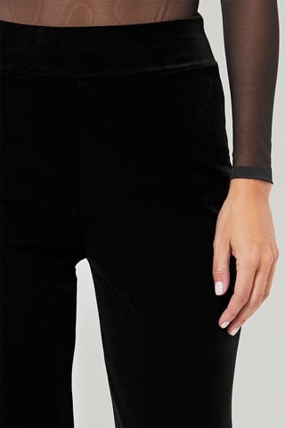 Pantaloni in velluto - Nero