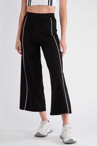 Pantaloni straight - Nero