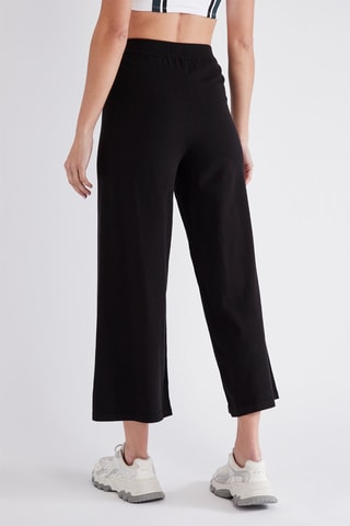 Pantaloni straight - Nero