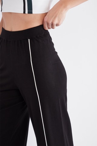 Pantaloni straight - Nero