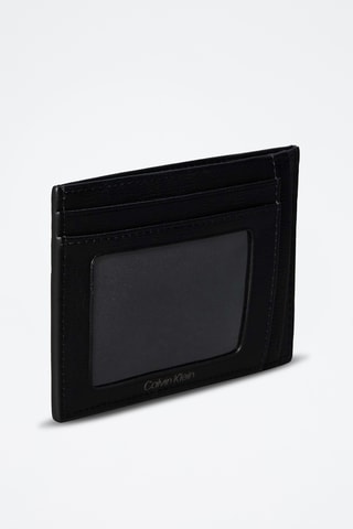 Porte-cartes en cuir - Noir