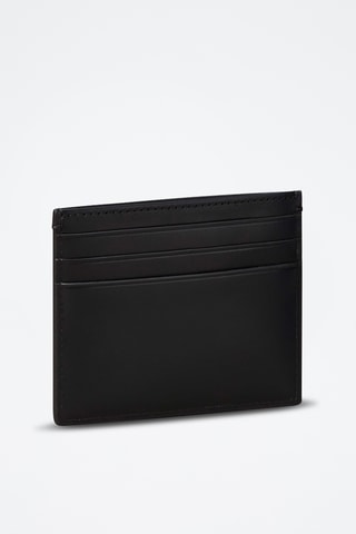 Porte-cartes en cuir nappa - Noir