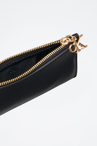 Porte-cartes en cuir nappa - Noir