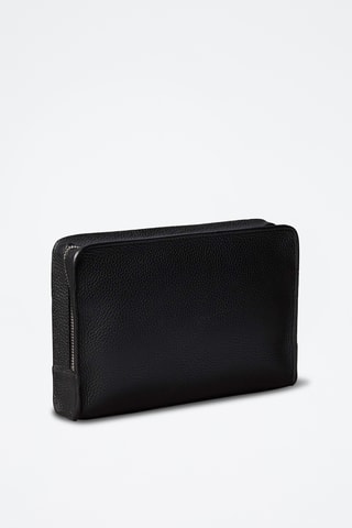 Pochette en cuir - Noir